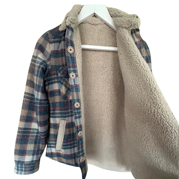 MARMOT Plaid Sherpa Lined Jacket - Picture 3 of 5